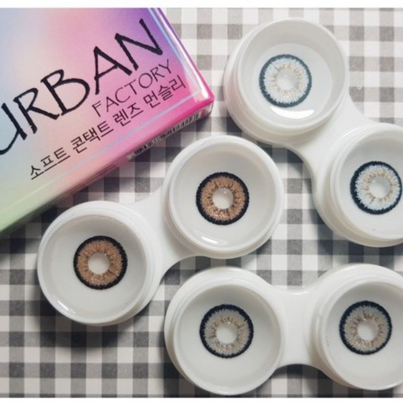 softlens MAKI by Urban Gray brown (NORMAL S/D 0.50 sampai -10.00)