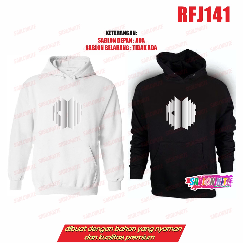 MURAH!!! SWEATER HOODIE KPOP PROOF LOGO BESAR RFJ141