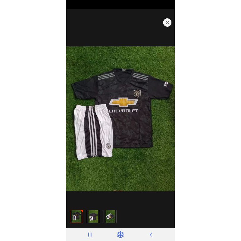 setelan jersey MU away 2020 dewasa lokal