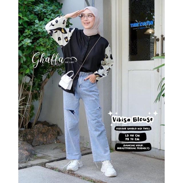 VIKISA BLOUSE BY GHAFFA