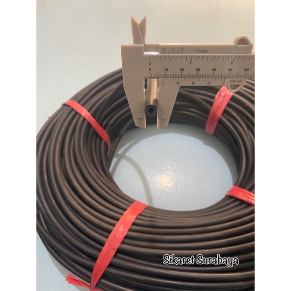 Selang Vacuum Vacum Vakum Wiper Karet Sintetis 4 mm 4mm