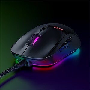 Aukey GM-F4 Knight Gaming Mouse RGB Wired with 10000 DPI GMF4 F4