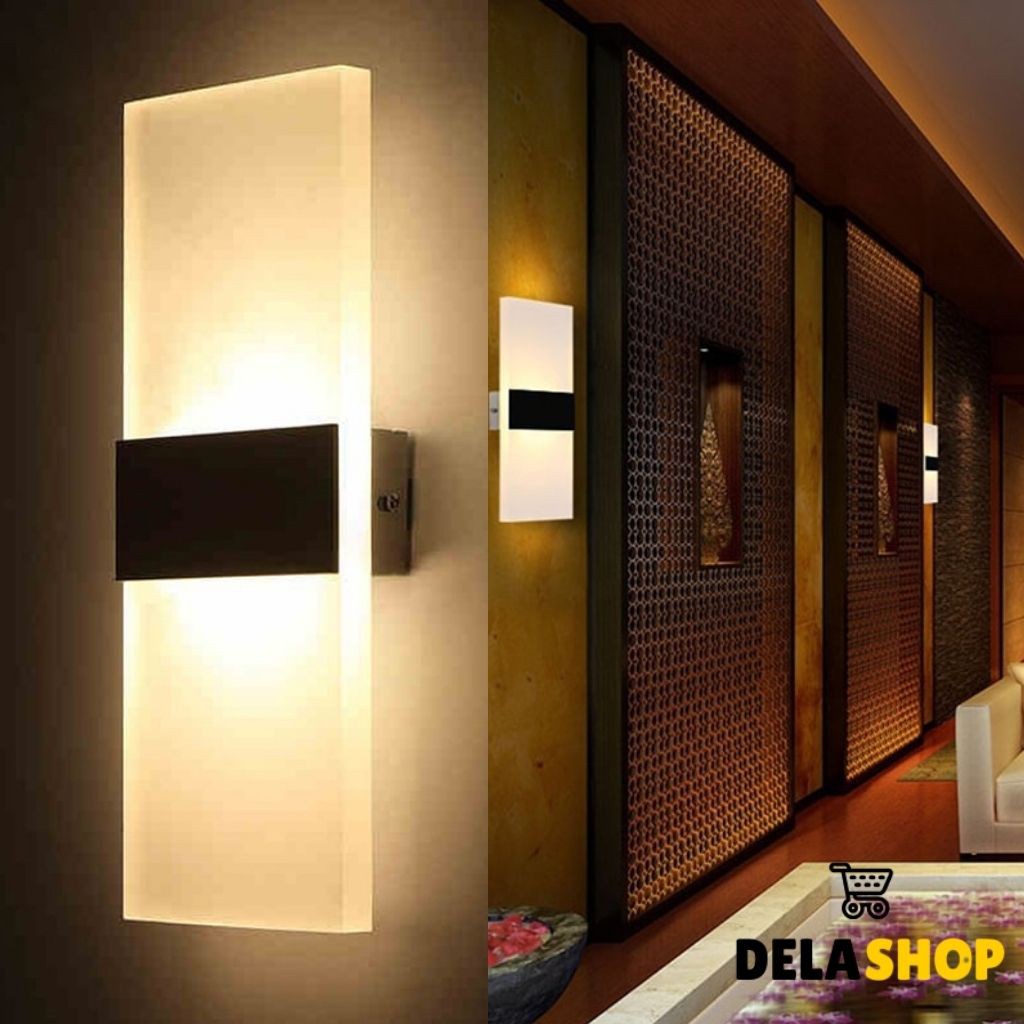 Lampu Hias Dinding Kamar Tempel LED Corridor Light 3W Warm White