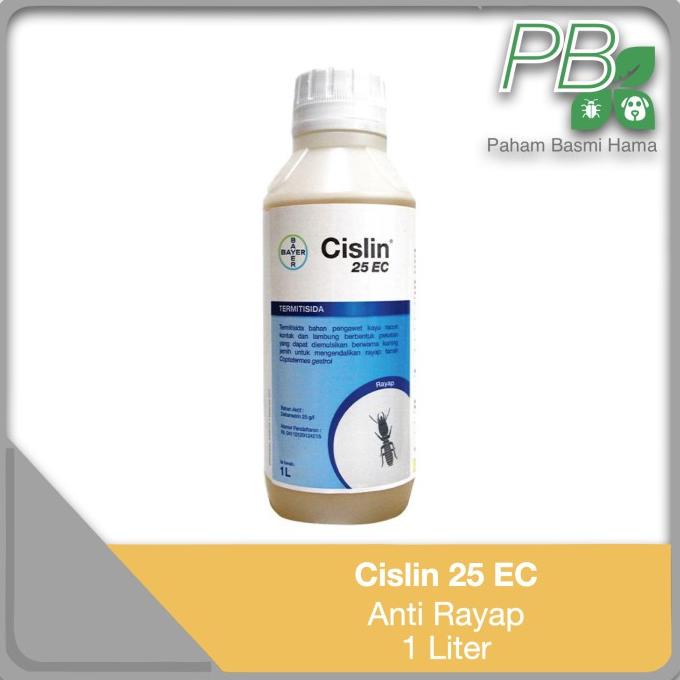 Obat Anti Rayap - Cislin 25 Ec - Anti Rayap - Bayer - Pembasmi Rayap - 1 Liter