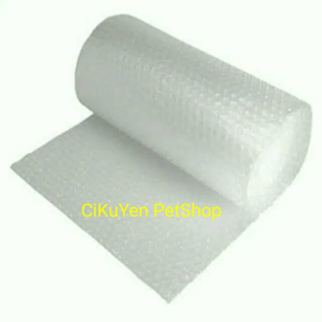 

Tambahan packing dengan bubble wrap