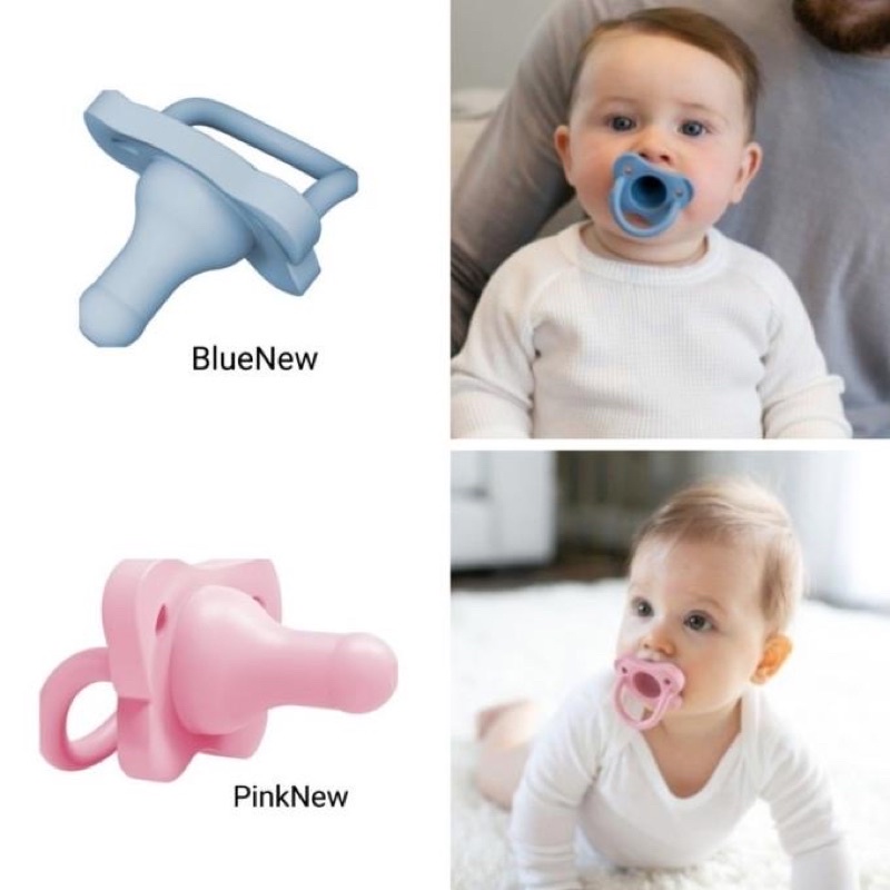 Dr Brown Silicone Pacifier Happy Paci 0M+ - Dr Brown Empeng Bayi 0M+ Gigitan Bayi Teether Newborn Growth Spurth