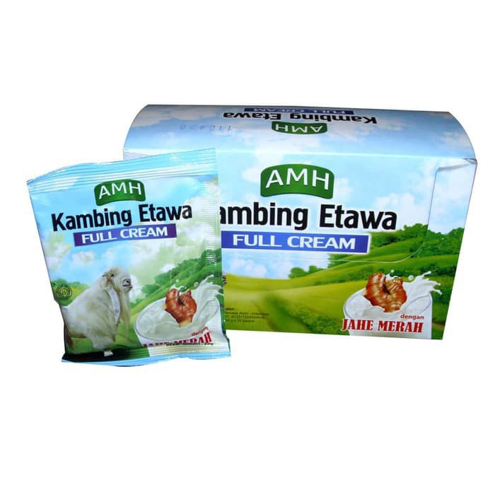 

Susu Kambing Etawa AMH Harga / Box Isi 10 Sachet / AMH Kambing Etawa / Susu Etawa Jahe Original AMH