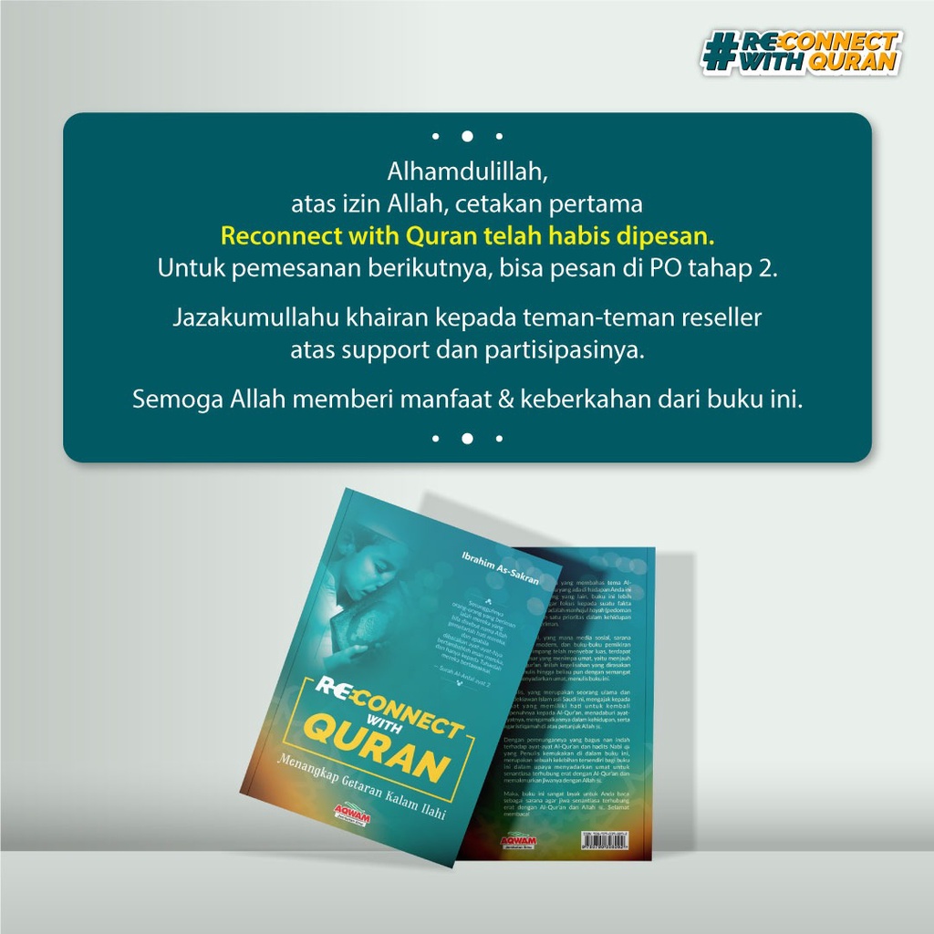 Buku Reconnect with Al-Quran