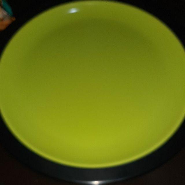 Cc-(6 Pcs) Golden Dragon Melamin Piring Bulat 10 (p10a8)