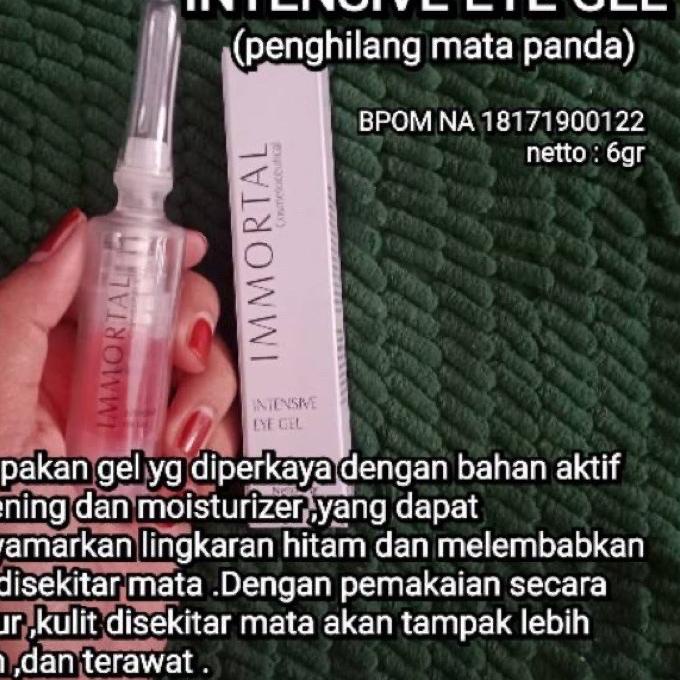 Immortal intensive eye gel ( immortal penghilang mata panda )