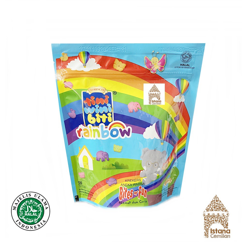 Tini Wini Biti Rainbow Biskuit 57 Gram