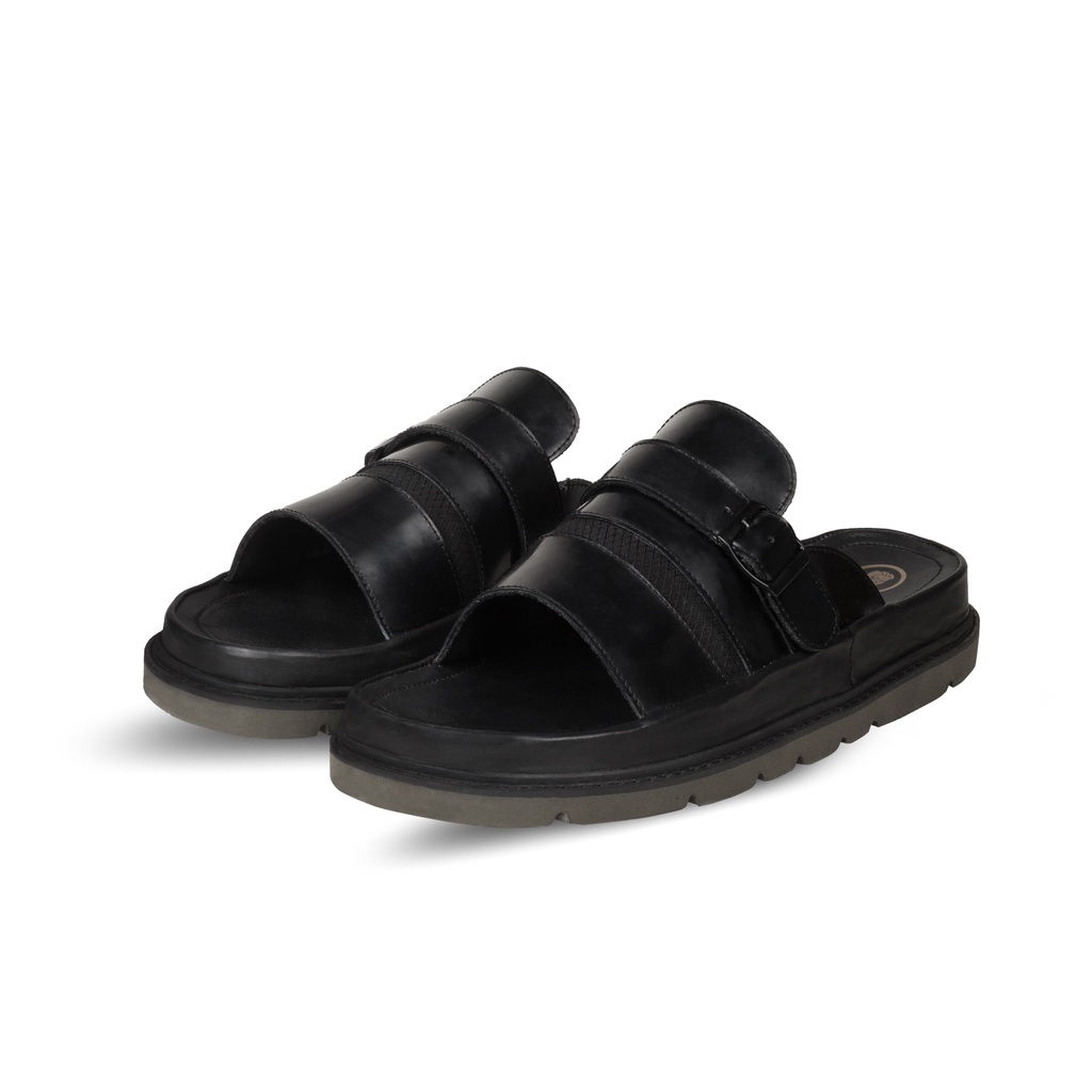 Liv Buckle Slides Black