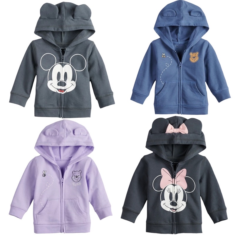 Y Jaket Hoodie Bayi Anak Perempuan Laki Laki Jumping Beans
