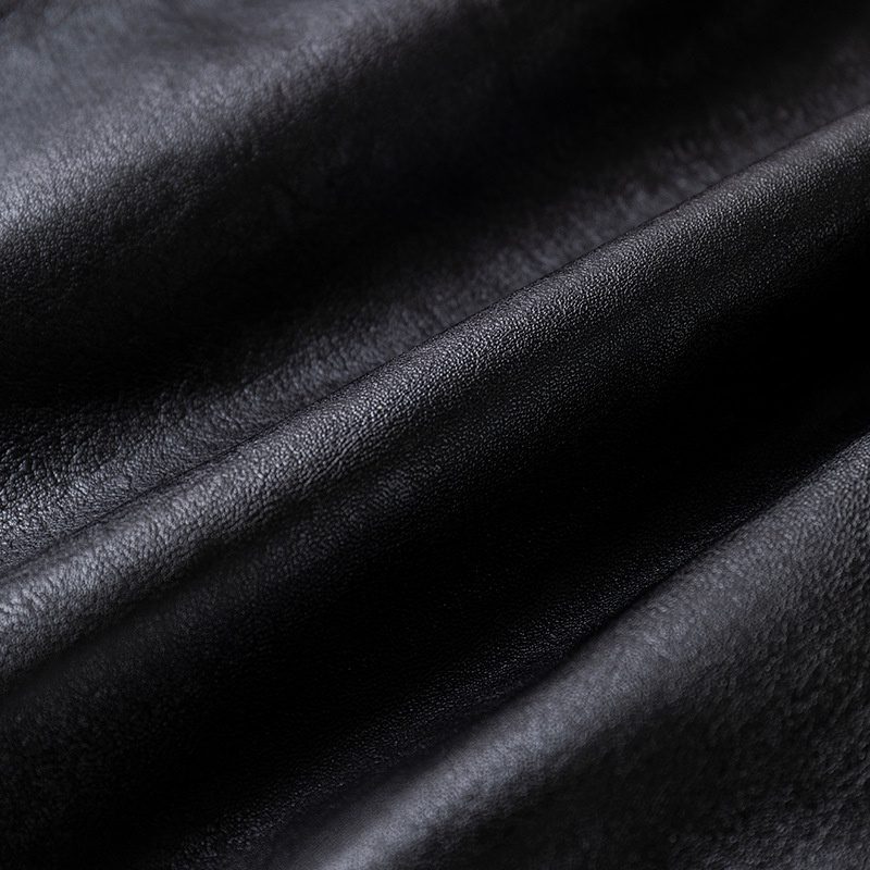 #Sisjuly# Kulit Celana Pendek Wanita2022Musim Semi dan Musim Gugur Baru Longgar Lebar Kaki Slim-Fit Pakaian Bo