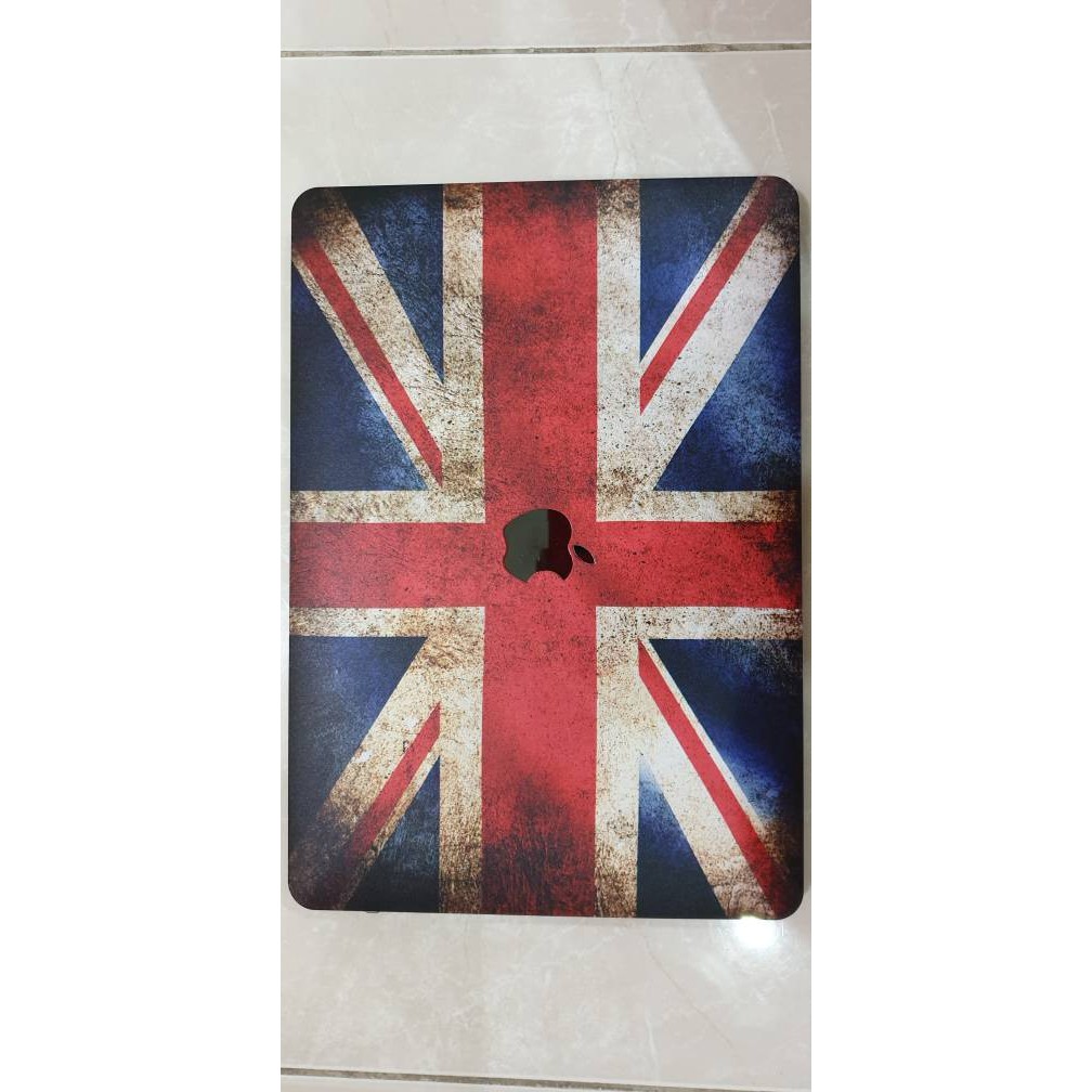 Macbook Case FLAG UK &amp; USA NEW AIR PRO RETINA Touchbar 11 13 15 M1