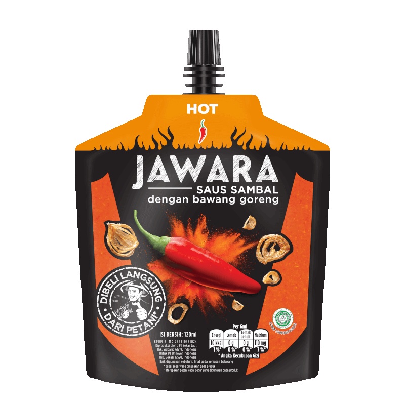 

JAWARA CHILI SAUS SAMBAL HOT 120ML