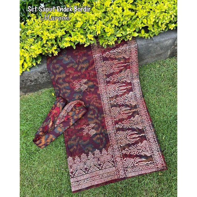 SET SAPUT UDENG ENDEK BORDIR/ SAPUT UDENG BALI BAGUS MURAH