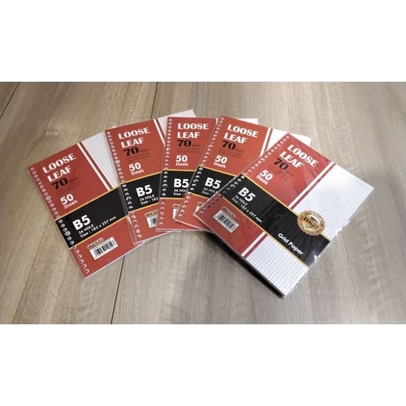 

Loose Leaf B5-50 kotak2