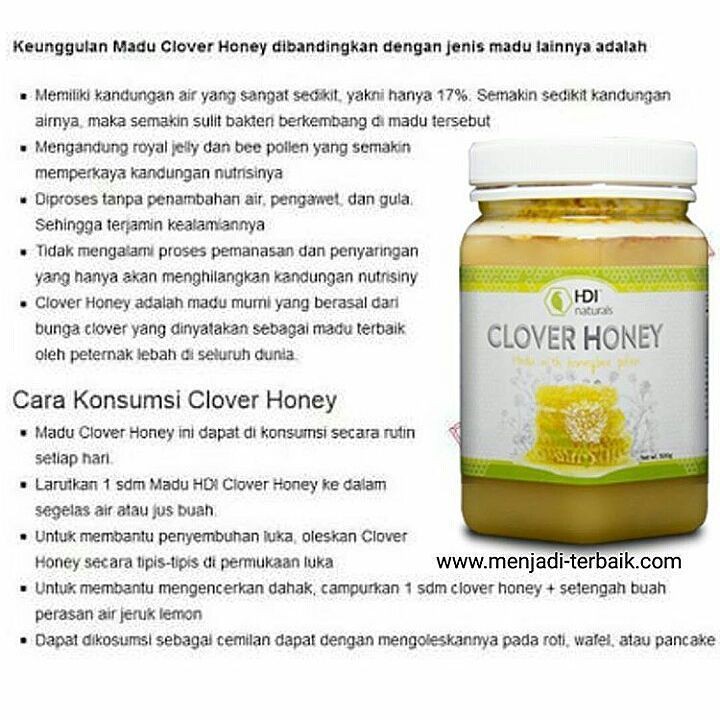Cek Manfaat Madu Clover Untuk Kesehatan 