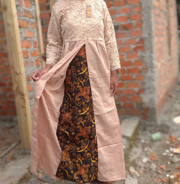 Fashion Hijab Fashion Priawanita (busui) Batik Couple Princes Hayunda Sarwendah Gamis Kebaya Modern