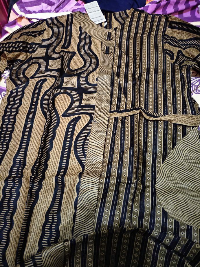 Batik Dress Tunik Kenongo Wanita Motif Batik Pekalongan -ts