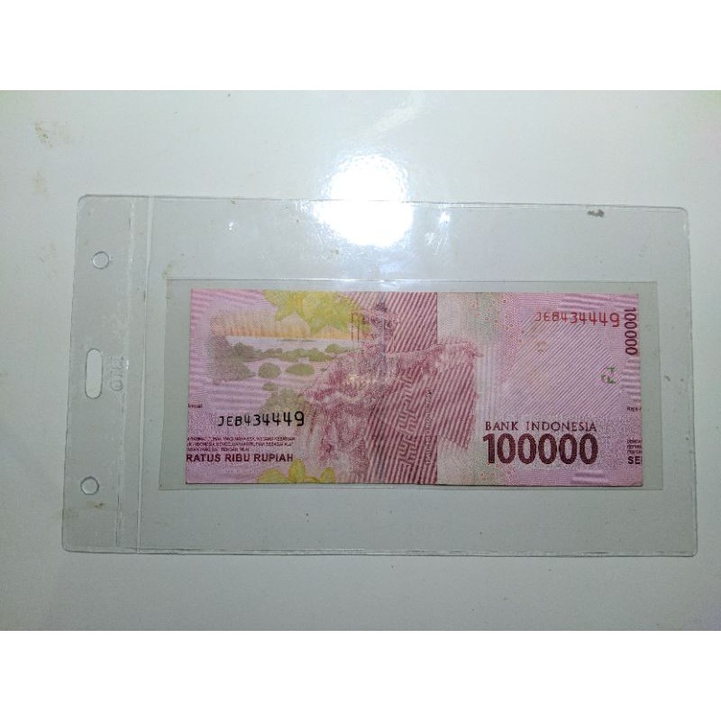 uang misprint - cetak error - limited