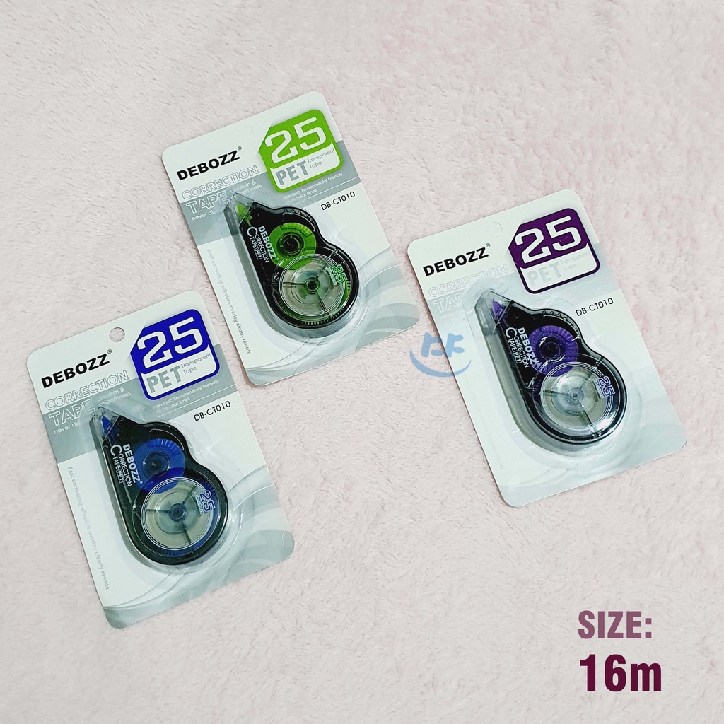 

Correction Tape Tip-ex - Debozz (16m) DB-CT010