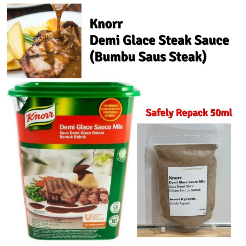 (50gr) Demi Glace Saus Steak HALAL