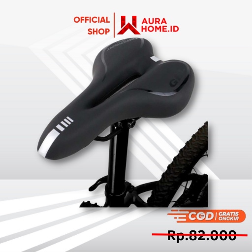Jok Sadel Sepeda Bike Saddle Silicone Gel Cushion / Sadel Sepeda Empuk Saddle Silicone Gel Cushion P
