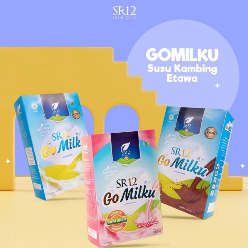 

GO MILKU SR12/SUSU KAMBING ETAWA/ Susu Kambing Bubuk