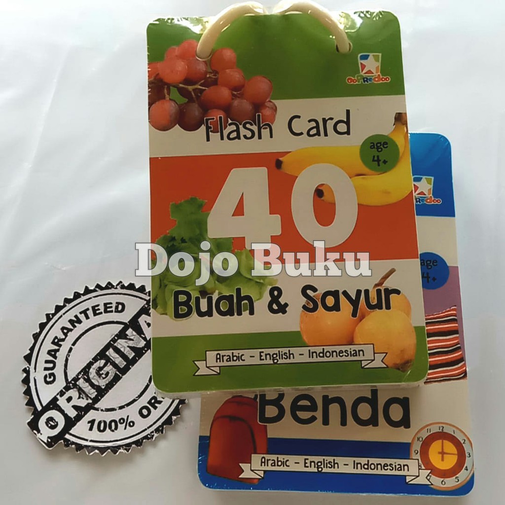 Opredo Flash Card Hijaiah: 40 Buah &amp; Sayur by Tim Oopredoo