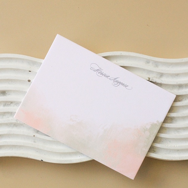 

Peachy Personalized Card Custom Kartu Ucapan Postcard