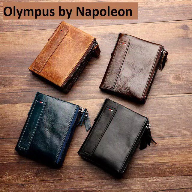 (Bayar ditempat) dompet kulit asli pria