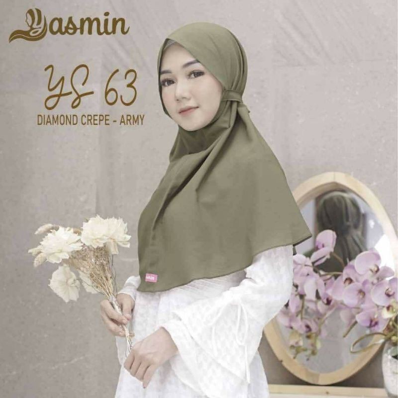 Bergo by Yasmin Hijab YS63