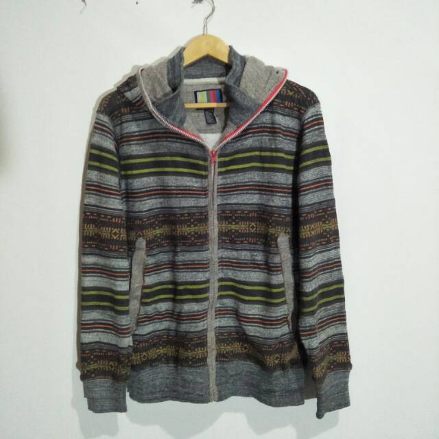 Ziphoodie Hoodie Jaket Ethnic Tribal Navajo original buka  uniqlo