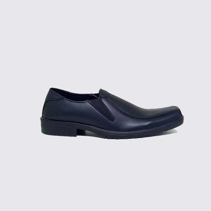 ZGX-04 Sepatu Pantofel Pria Ukuran Jumbo besar gede / sepatu Formal Slip-On Oxford Kulit hitam BIG SIZE 44 45 46 47