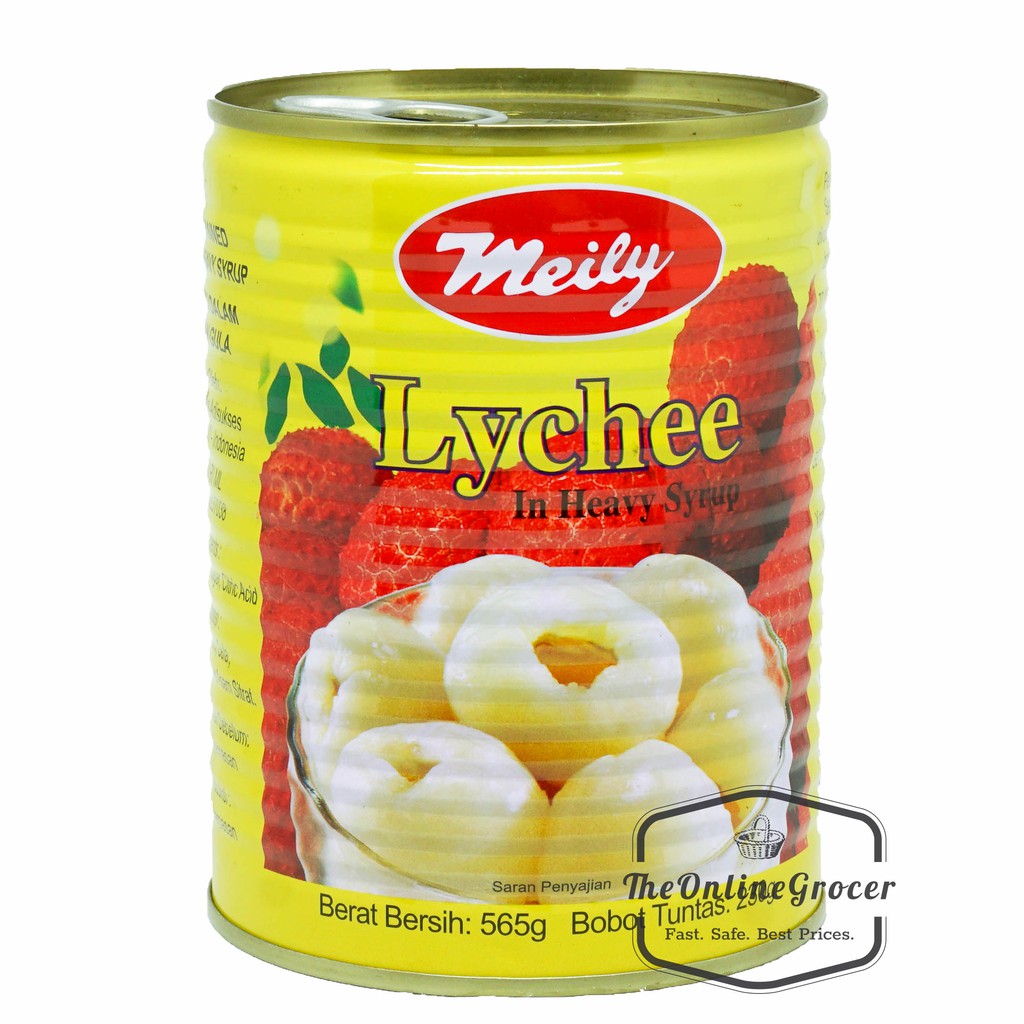 Meily Lychee in Syrup 565gr - Leci Kaleng