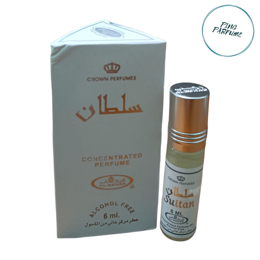 Parfum Arab Sultan e Al-rehab kemasan 6ml