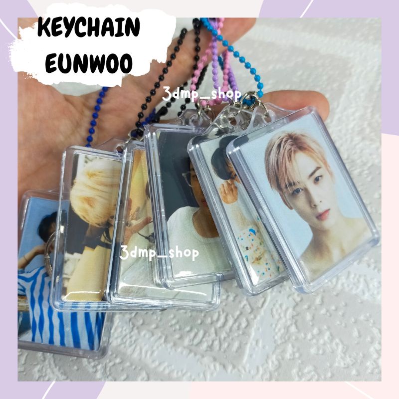 Gantungan Kunci Keychain Ganci Astro Eunwoo Suho