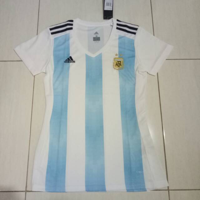 Jersey Argentina Ladies / Cewe 2018-2019 Official Fifa Piala Dunia Rusia