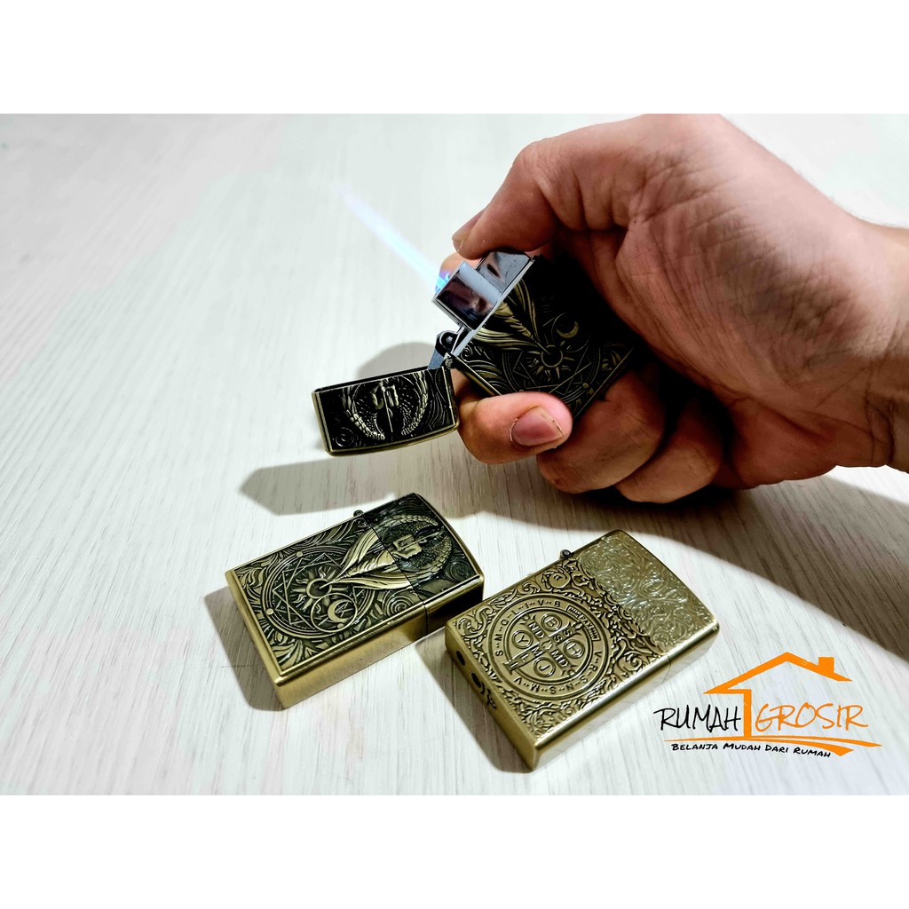 Korek Api Zippo Gas Bara Jet Las Unik Constantine "Rumah Grosir"