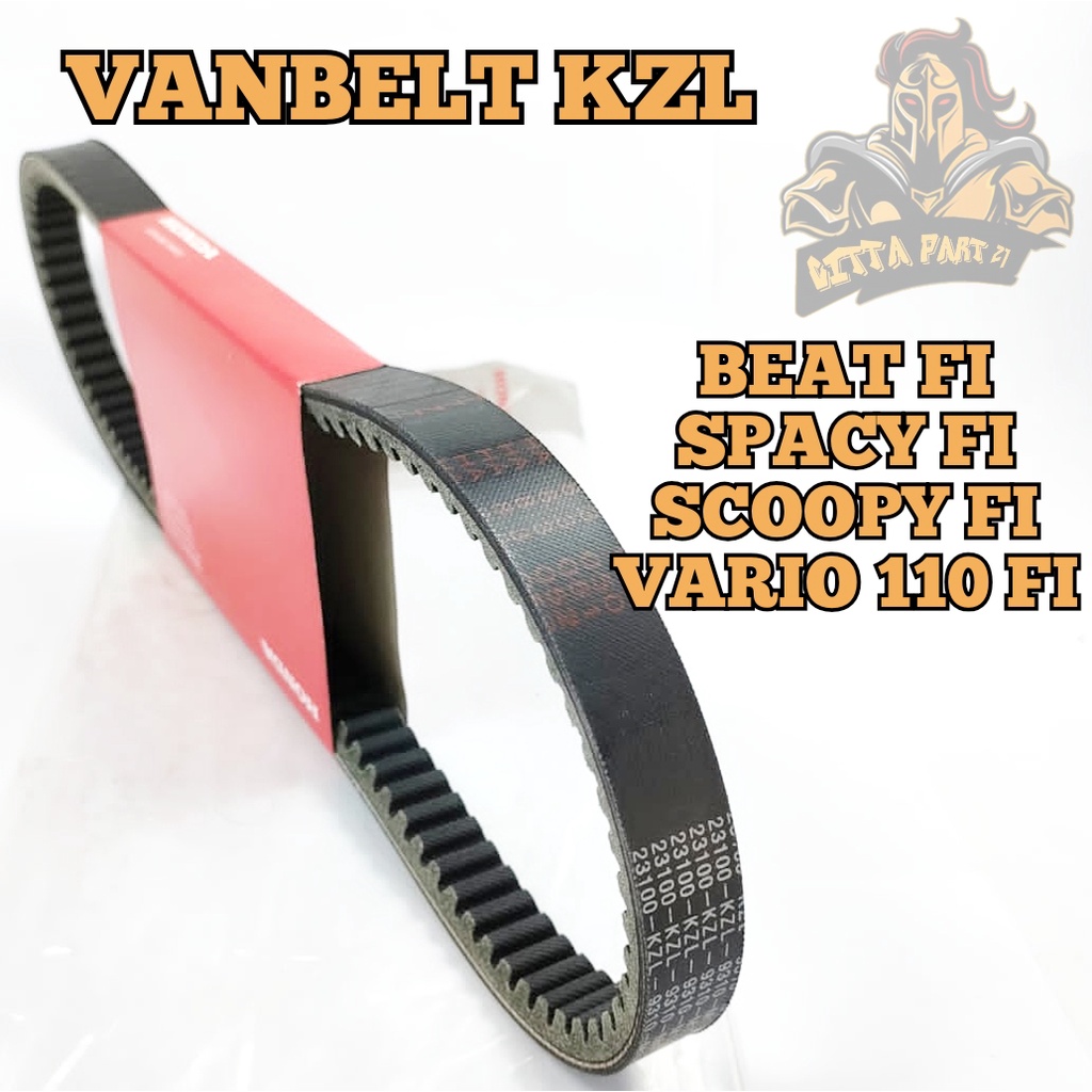 VANBELT V-BELT HONDA KZL KUALITAS ASLI ORIGINAL HONDA AHM PRESISI ANTI SELIP AWET DAN DIJAMIN MANTAP BEAT FI SPACY FI VARIO 110 FI SCOOPY FI VBELT