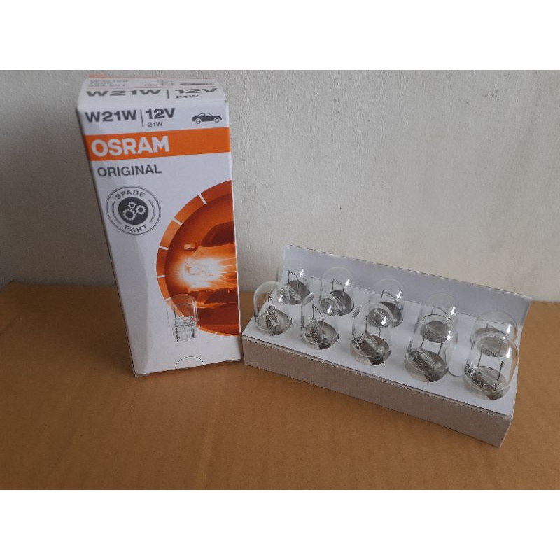 Bohlam/Lampu Tancap T20 w21w 12v 7505 Osram original