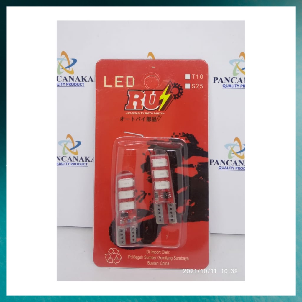 BOHLAM T10 LED KEDIP MERAH
