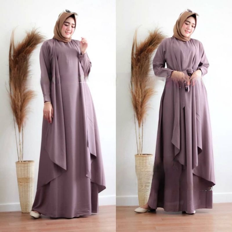 DRES GAMIS TERBARU ALUNA DRESS