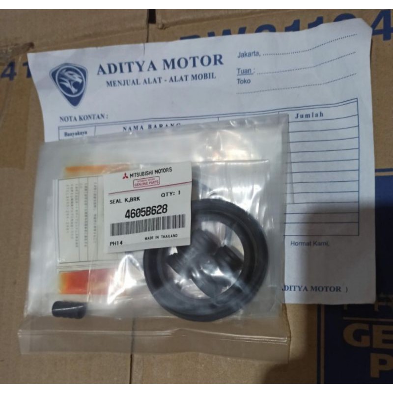 seal kit caliper kaliper rem depan pajero sport triton ORIGINAL RESMI MITSUBISHI 100%