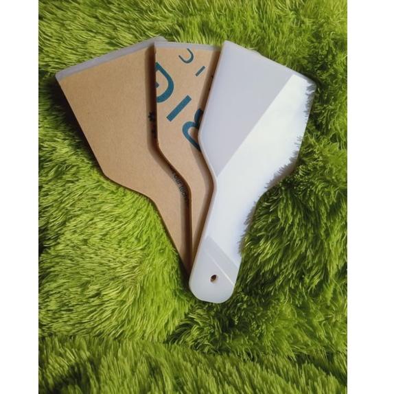 [KODE PRODUK W7SJD4799] sekop es akrilik, scrapper es acrylic, sekop acrylic, sekop pembersih bunga 