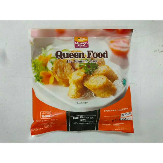 

EGG CHICKEN ROLL QUEENFOOD 400 Gr [GO-SEND & GRAB EXPRESS READY]