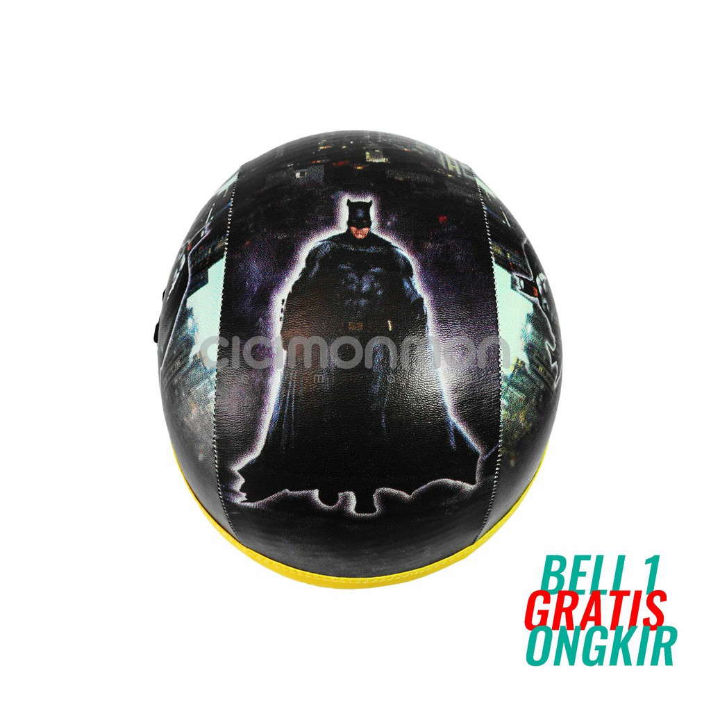 SPECIAL Helm Anak Retro Karakter Batman