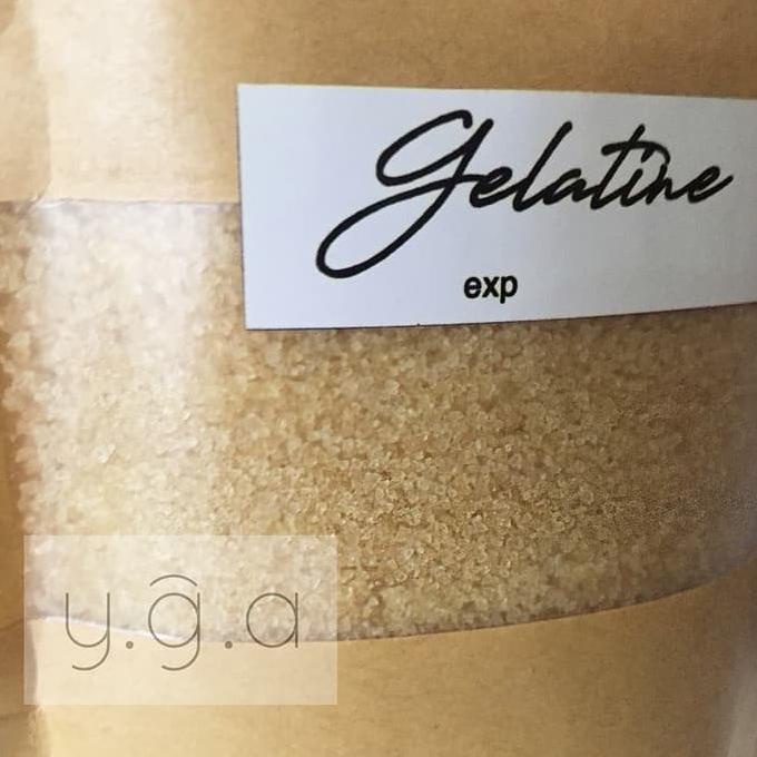 

[RZHHS3377] Bubuk Gelatin HALAL 100gr / Gelatine Powder